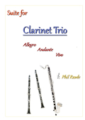 Suite for Clarinet Trio cover